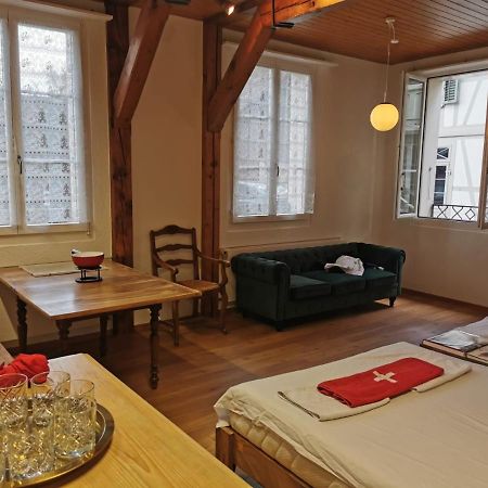 Simple Studio 36M2 In The Center Of Burgdorf Private Parking Small Bathroom ภายนอก รูปภาพ