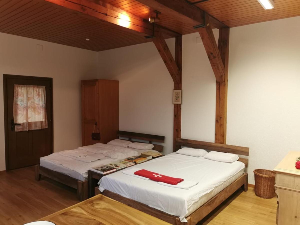 Simple Studio 36M2 In The Center Of Burgdorf Private Parking Small Bathroom ภายนอก รูปภาพ
